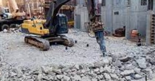 Демонтаж фундамента цена от 2008 руб. | снос старого фундамента заказать в Североуральске